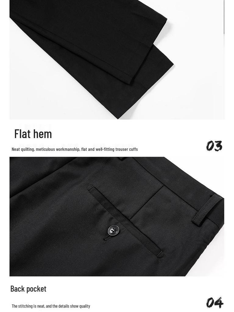 Koreanischer Stil Slim Fit Herrenanzug-Set - Formelle Kleidung für Arbeit und Trauzeugen, Herbst/Winter-Kollektion