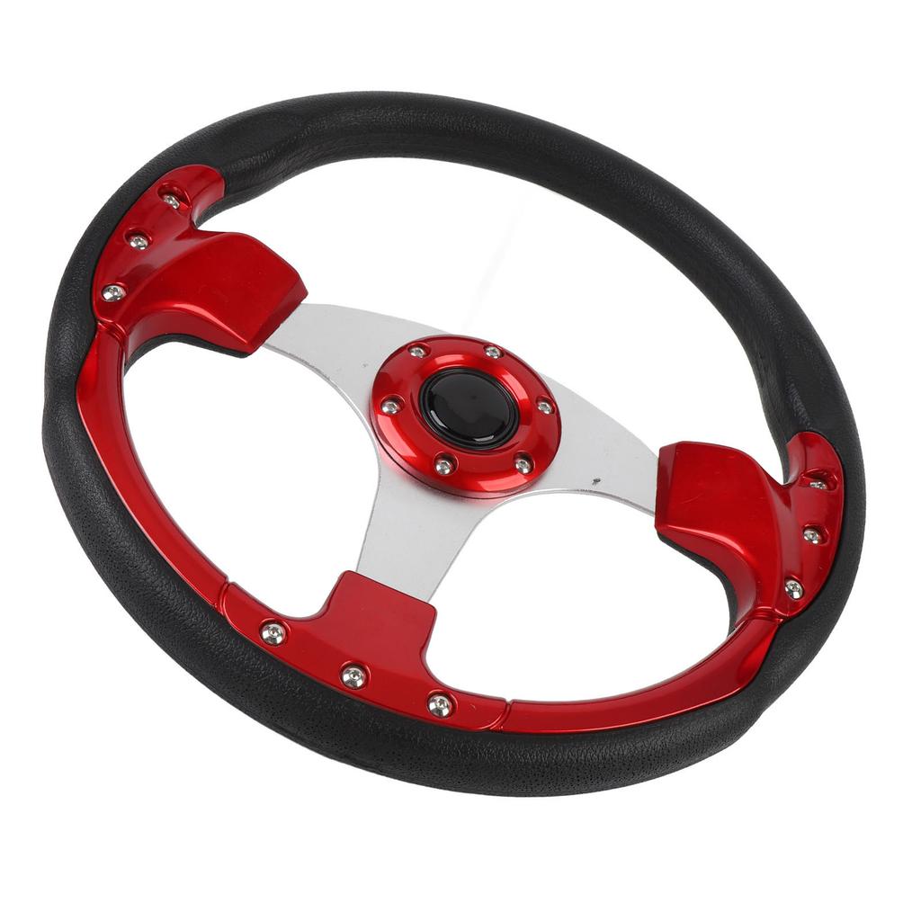 14 tum Universal Ratt med Tuta Racingstil PU Aluminium för Standard 6 Hål