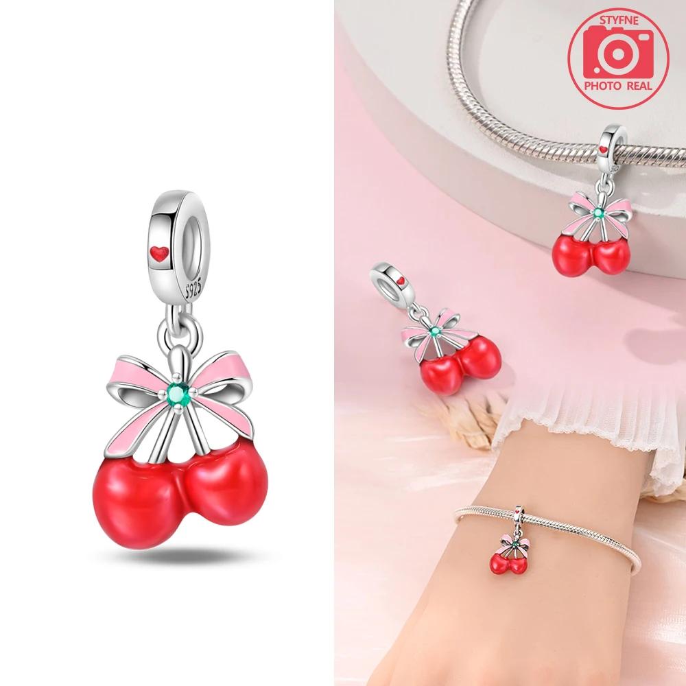 Медные Цвета Подвески Бант Вишня Подвеска Для Серьги Подвеска Бусина Украшения Бусины Новые Подарки Для Женщин