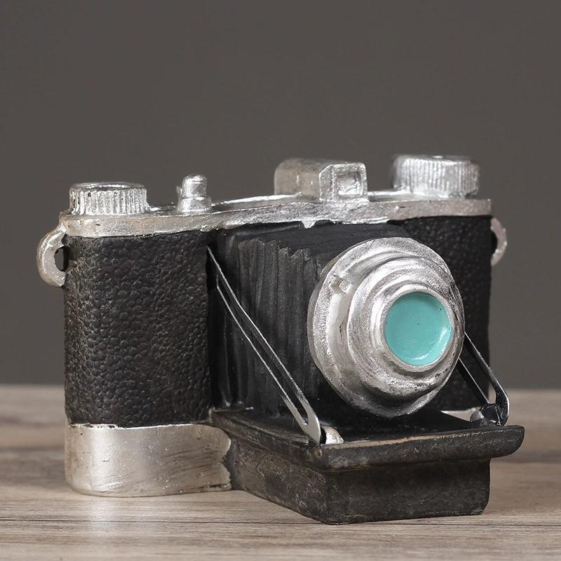 

Винтажная Ретро Модель Камеры Дисплей Настольные Полимерные Изделия Офисные Украшения Домашняя Гостиная Имитация Шик Бар Мини Антиквариат