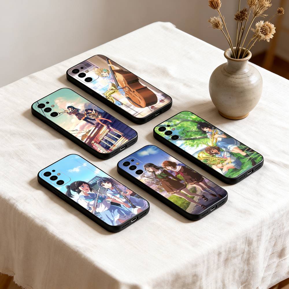 Euphonium&Trumpet School Band Aesthetic PhoneCase For Samsung S25,S24,S21,S22,S23,S30,Ultra,S20,Plus,Fe,Lite,Note,10,Black Cover