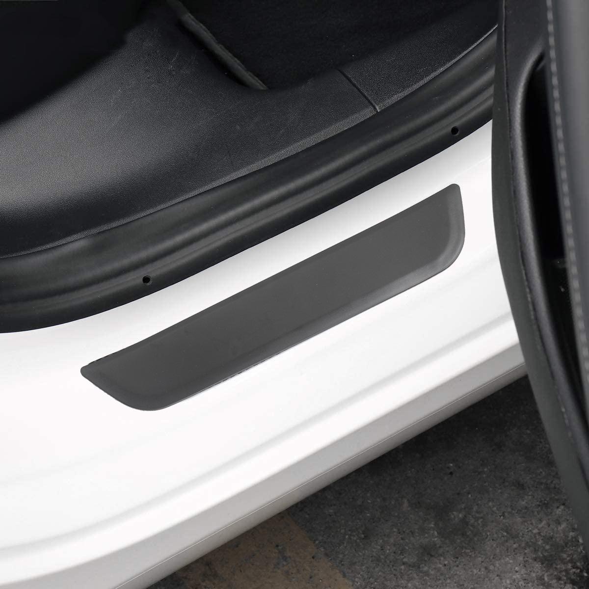 

Tesla Model Y Door Sill Protection Pads - Front & Rear Interior ABS Strips