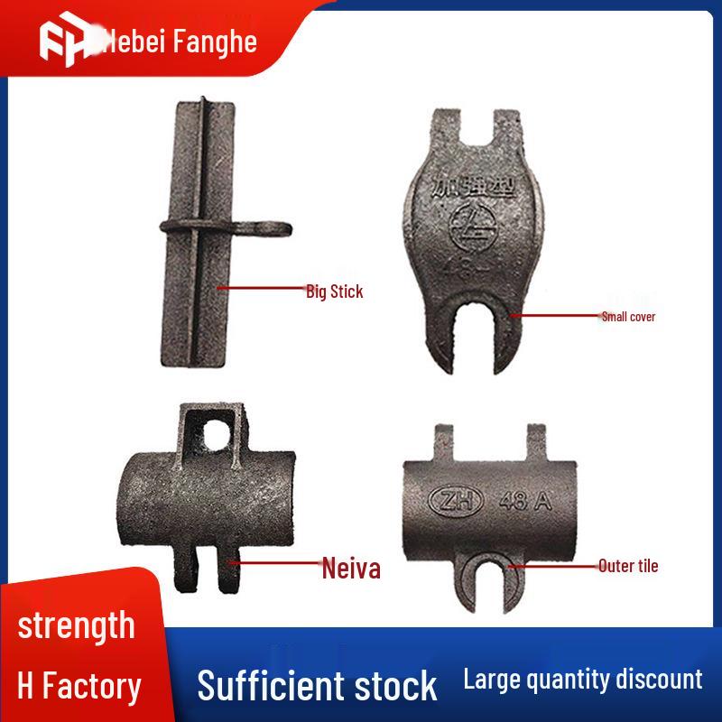 Steel Pipe Scaffolding Right Angle Rotating Cross Clamp Fastener
