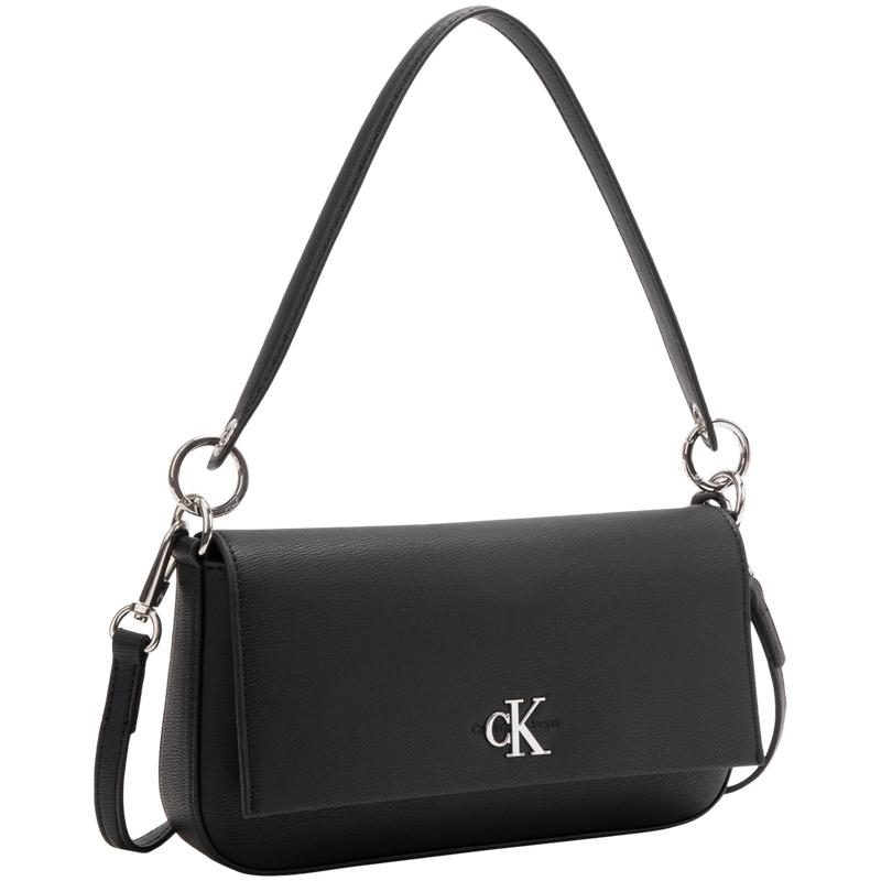New CALVIN KLEIN Synthetic Material Shoulder Bag Women's Night Ink Black DH3458-UB1