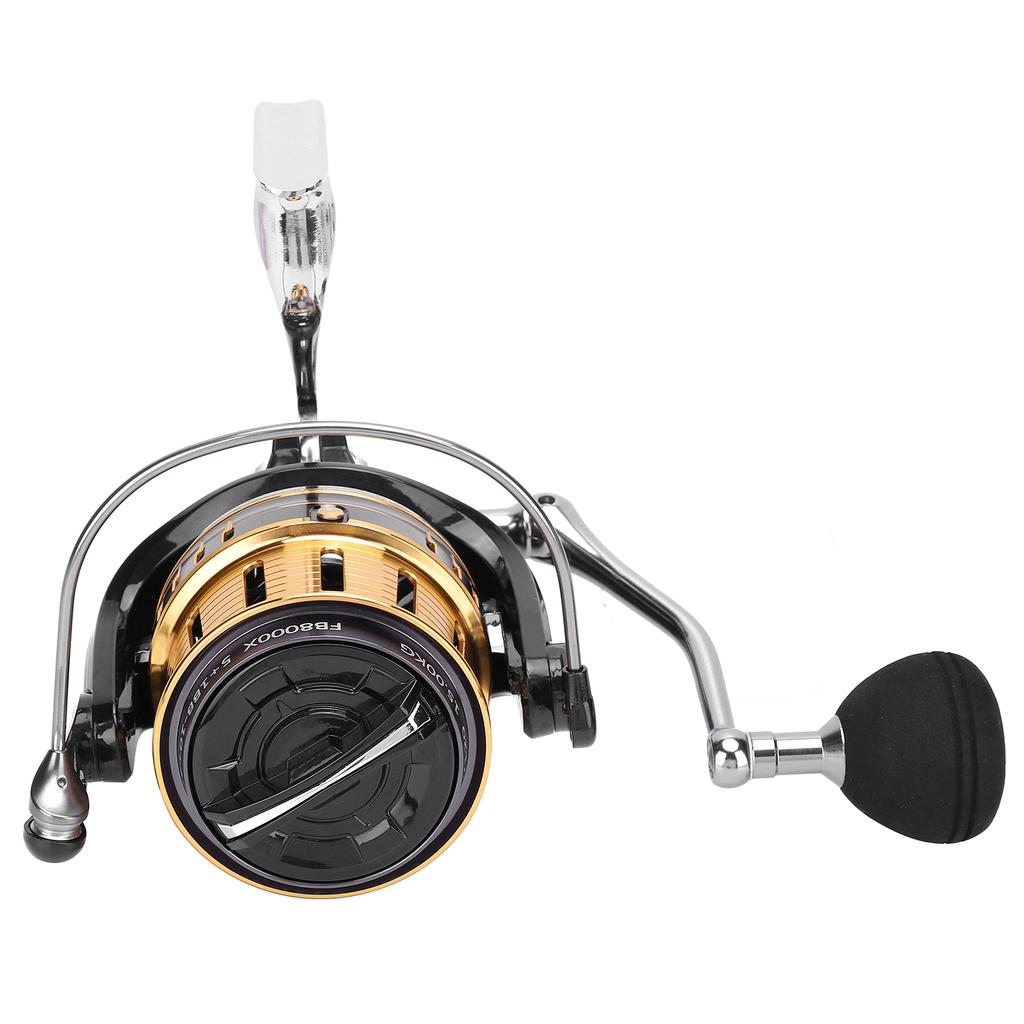 Far Throw Fishing Reel Metal 5+1BB Bevel Cup 4.1:1 High Speed Spinning Fishing Wheel(FB8000 )