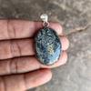 Natural Pyrite Pendant, Raw Fools Gold 925 Sterling Silver Necklace