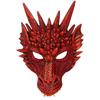 Unisex Adult 3D Dragon Mask Carnival Party Horror Facepiece Cosplay Fancy Dress Props for Halloween