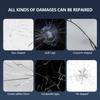 Quick Fix Car Windshield Repair Kit Windshield Crack & Scratch Glass Resin Adhesive Liquid for Car Maintenance DIY Repair Tool