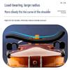 Green Beauty Adjustable Violin Shoulder Rest - Large, Load-Bearing, Kids' 4/4, 1/2, 1/4