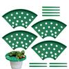 Strawberry Planting Stand Tray 4 Piece Rack Support Growing Protector Cage Stand Anti-corrosion And Rotten Fruit Support