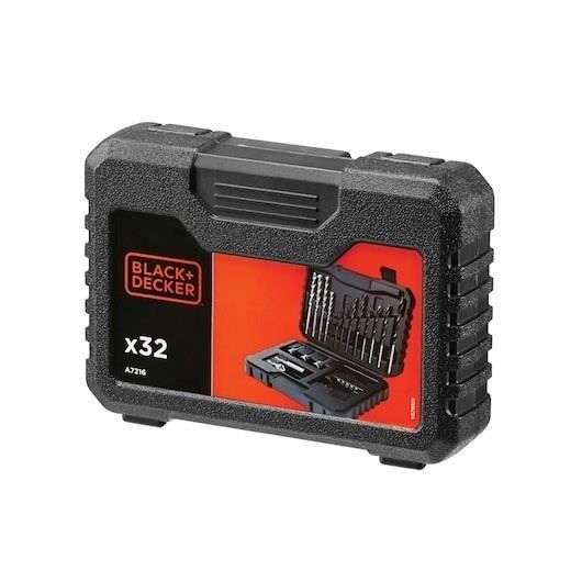 Coffret perçage/vissage BLACK+DECKER A7216-XJ 32 pieces