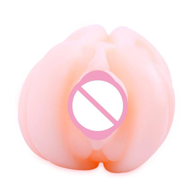 Masturbator Masculin 15cm Pizdă Reală Vaginal pentru Bărbați Supt Gland Penis Sucker Exercițiu Penis Produse Erotice Jucării Sexuale Adulți 18+