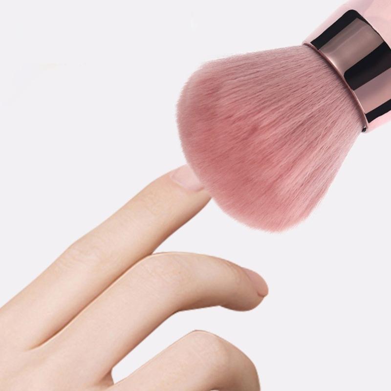 Soft Bristles Cosmetic Brush For Seamless Application And Skin Protection During Travel Everyday Makeup Essential