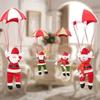 Santa Claus Parachute Snowman Christmas Tree Hanging Ornament Party Decoration Supplies Accessories