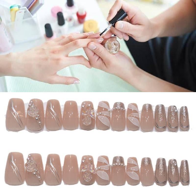 Art Womens Nail Wearable Nail Products Detachable Fashionable Wearresistant