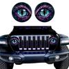 1 Pair Beast Eyes Car Headlight Decals Realistic Reptile Eye Stickers Waterproof PVC Easy Install Unique Car Accessories for Trucks &