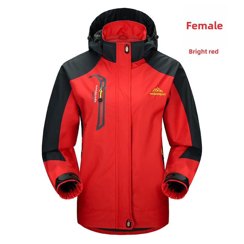 Thin Outdoor Windbreaker Jacket with Logo – Ideal for Spring & Autumn Sports or Workwear