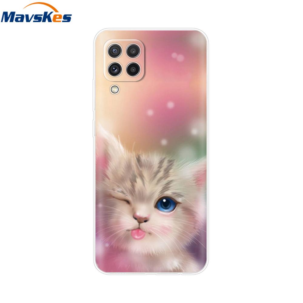 For Samsung Galaxy A12 Case Beautiful Girls Soft Silicone Phone Cover For Samsung A22 Fundas GalaxyA12 Transparent Cases Coque