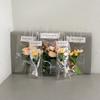 Clear Flower Handbag DIY Floral Wrapping Materials for Teacher’s Day Gift Packing