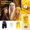 Unisex Costume Headscarf Hat for Role Playing Stage Performance