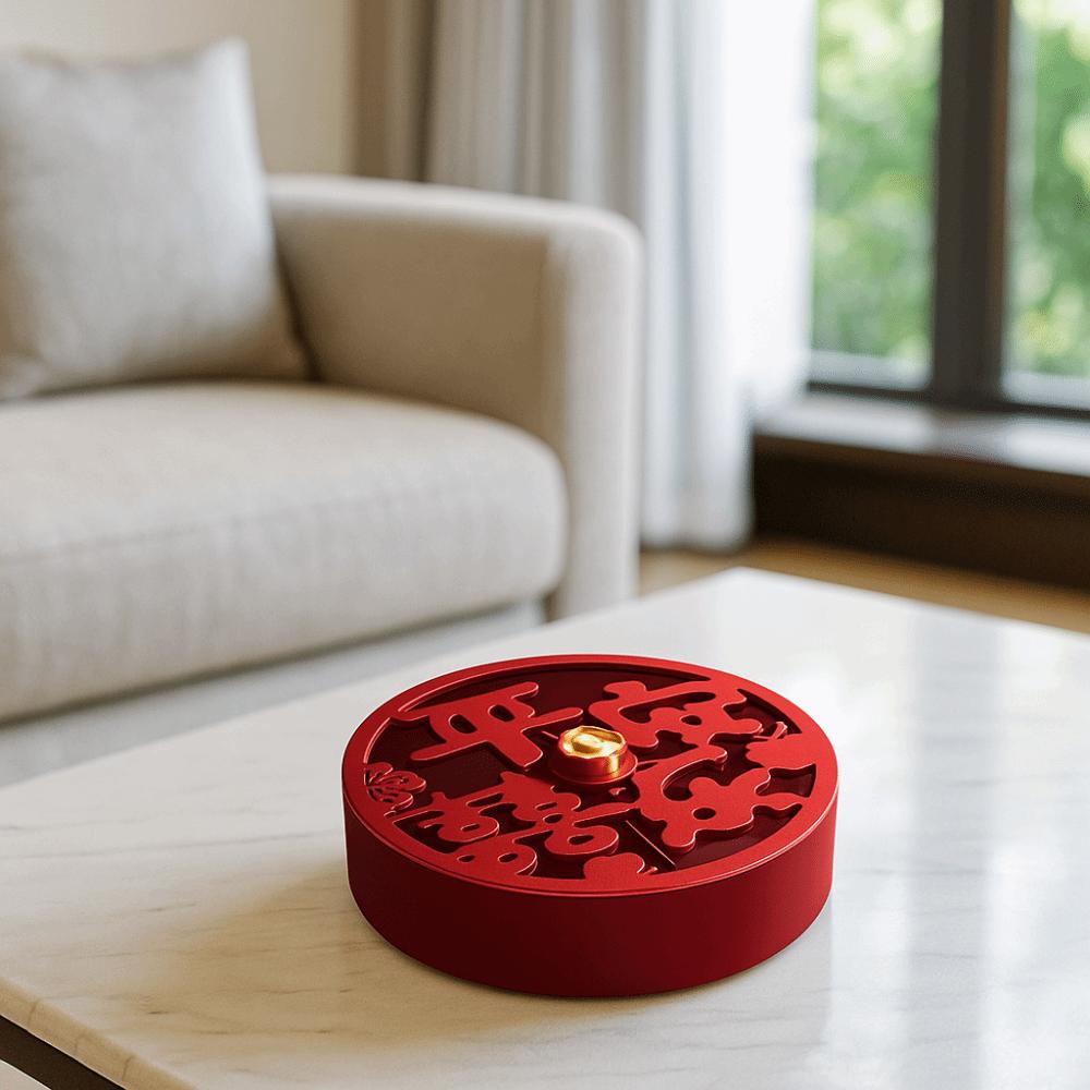 Tradycyjna tacka na przekąski na Festiwal Wiosny Pudełko do przechowywania cukierków z przegródkami Cukierki