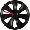 4 szt. Kołpaki Środkowe do Felg Samochodowych Skorpion dla Abarth 133mm z Logo Skorpiona Naklejka Emblemat Fiat500 Punto