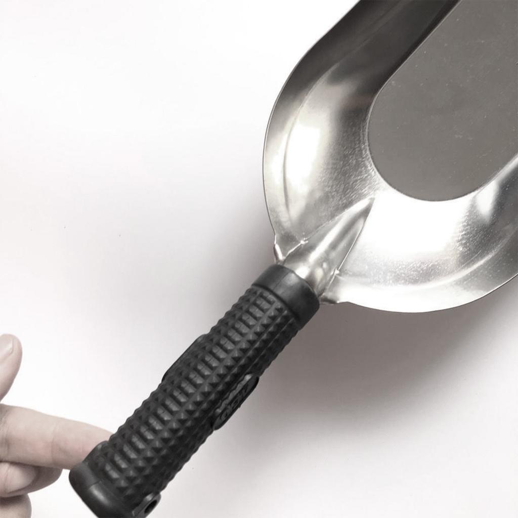 Stainless Steel Garden Hand Trowel Small Sqaure Shovel for Planting and Weeding Soil Digging Tool in Gardening Supplies