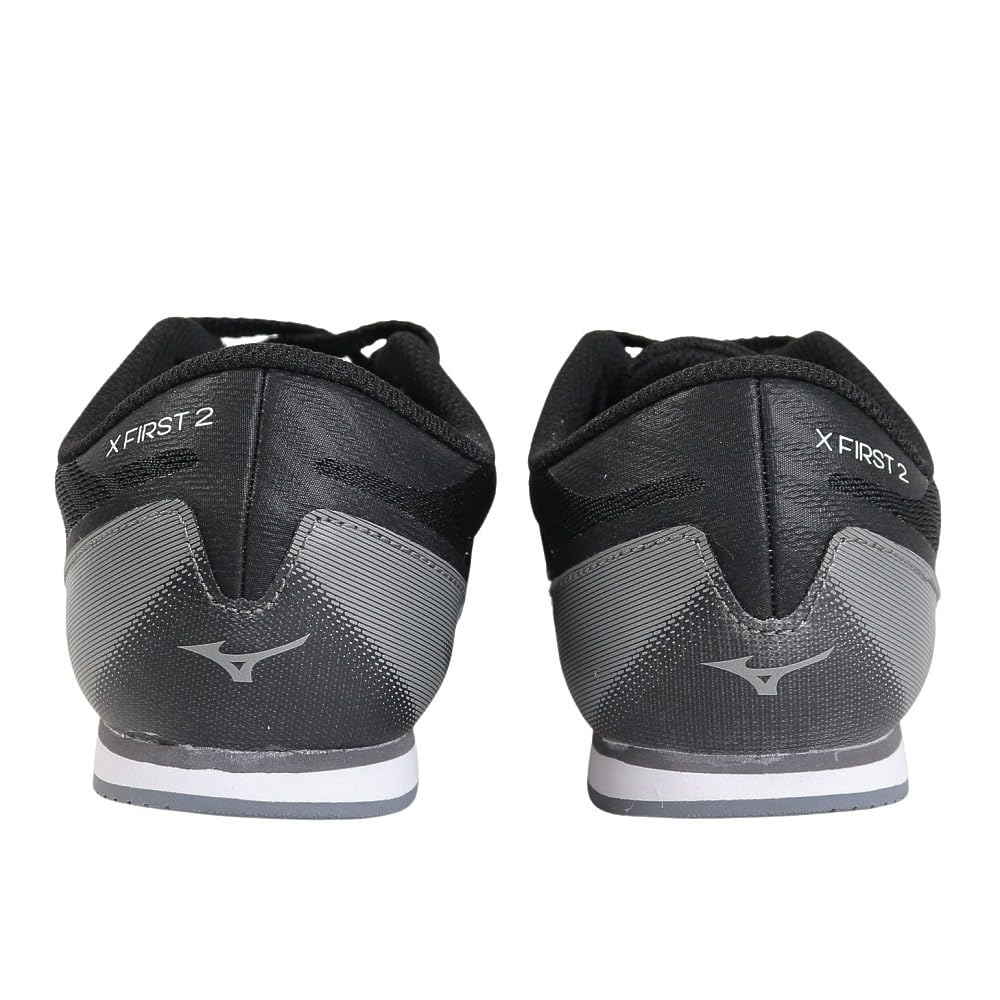 Mizuno Track and Field Shoes 2 WIDE Gray Cm 3E X-First Black/Dark 26.0