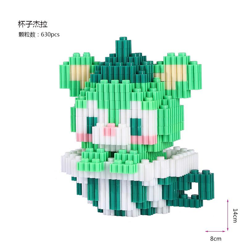 Educational Building Blocks Set for Kids Tiny Particles Compatible with LEGO Bricks Assembly Small Model Figurine Creative Gift