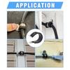 20Pcs Pipe Clamp Rubber Lined P Clips 3/4" 5/8" 304 Stainless Steel R Cable Mounting Hose Clamp Wire Fixed Pipe Bracket Clamp