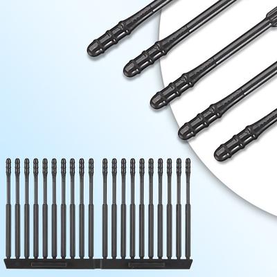 20 Teile/beutel Tragbare Einweg Klebrige Ohr Tupfer Pick Spirale Tipps Wachs Entfernung Remover Tool Kit Reiniger Stick Tool