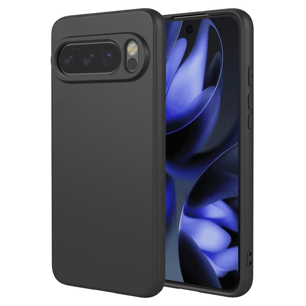 

For Google Pixel 10/Pixel 10 Pro Case Soft TPU Shockproof Protective Phone Cover Black