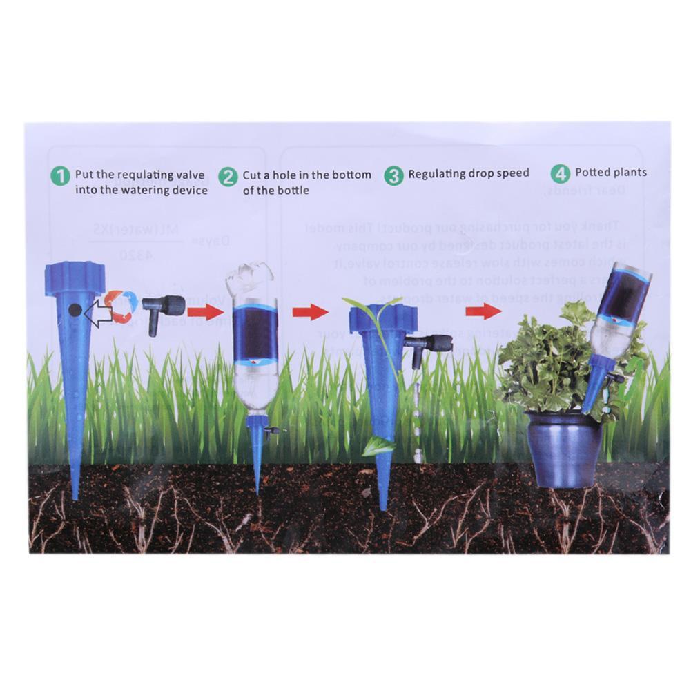 New Automatic Plant Waterers Drip Irrigation Self-Watering Kits System Indoor Houseplant Garden Plant Watering Device