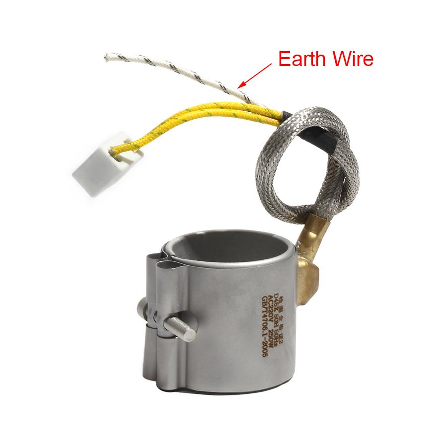 FCABA 35mm Diameter 50~70mm Height 110V/220V/380V 190W/210W/230W/250W Aluminized Band Heater Sealed Coil Heating Element
