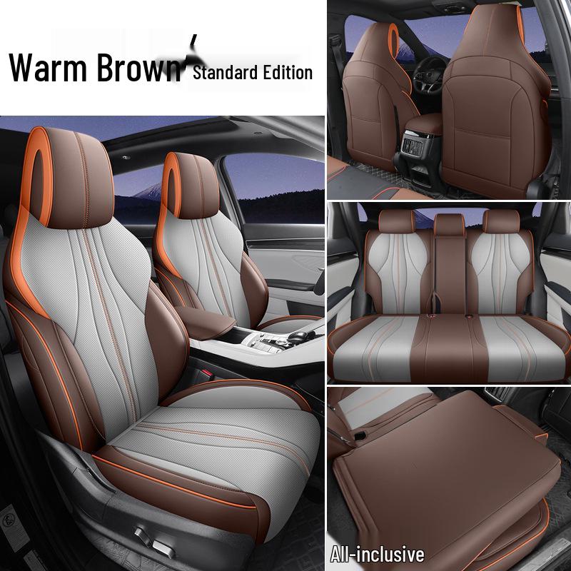 BYD Song PRO Special Edition Leather Car Seat Cushion - Four-Season, Five-Seater Compatible