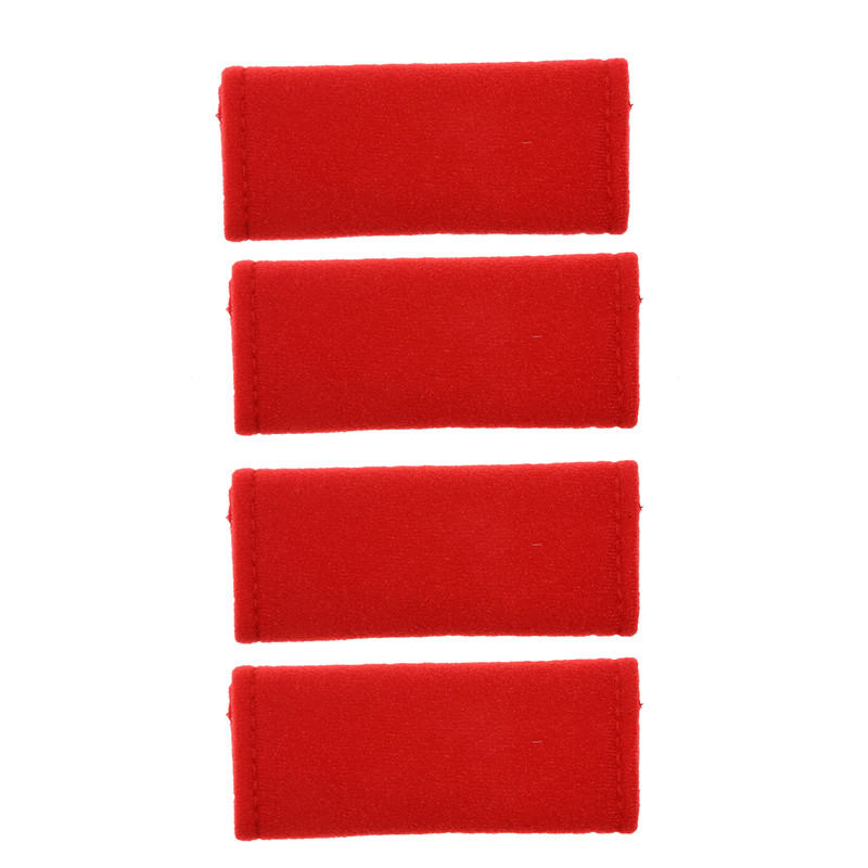1/4PCS Non-Slip Car Roof Armrest Protector Covers Short Velvet Car Roof Armrest for Auto Interior Ceiling Pull Handle Protection