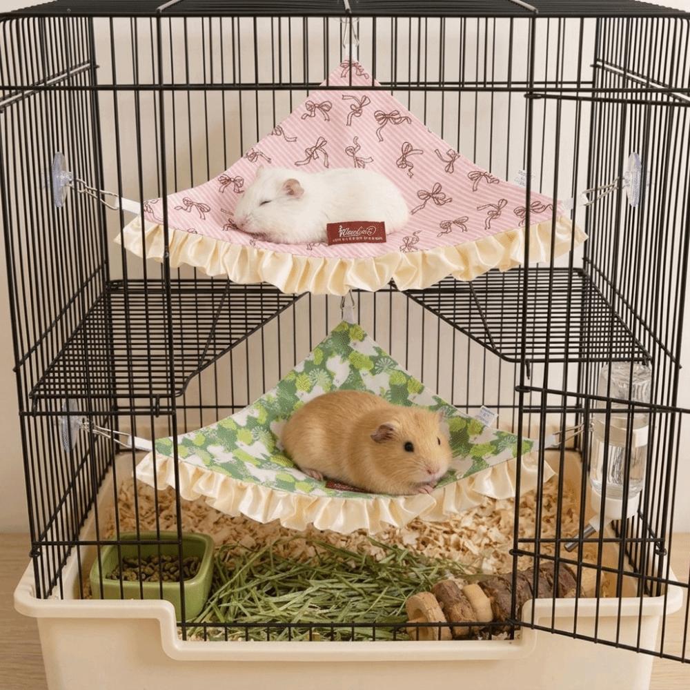 Metal Small Pet Hammock Breathable Guinea Pig Hanging PET Hammock  For Squirrel