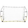 Poartă de Fotbal Portabilă Pliabilă Kit Stâlpi Plasă Echipament de Antrenament Sporturi în Aer Liber