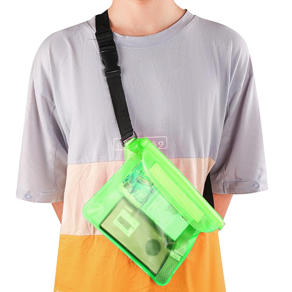 Waterproof Bag Lightweight Waist Bag Sealed Ultra-thin Dry Bag Large Capacity Swimming Bag Multifunction for Outdoor Swimming