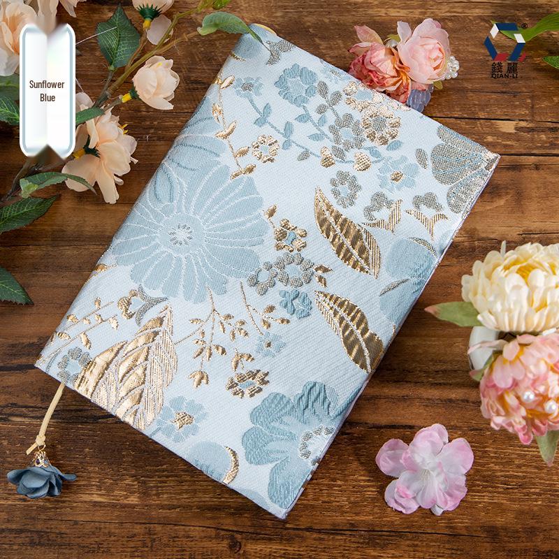 Dandelion Brocade Handmade A5 Notebook Cover