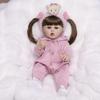KEIUMI 22 Inch Reborn Baby Doll Full Body Silicone Vinyl Realistic 3D Skin Newborn Girl Toy Children Birthday Gift