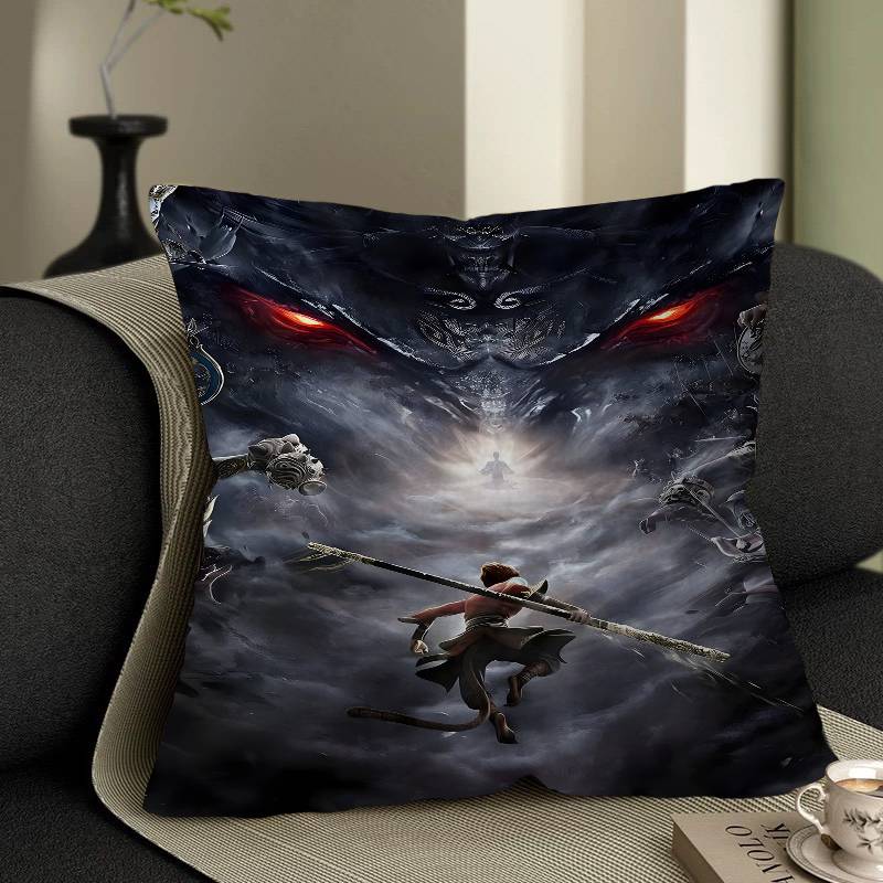 Video Game B-Black M-Myth-WuKong Pillowcases Home Bedding Decorative Pillow Cover Wedding Super Soft Pillow Case