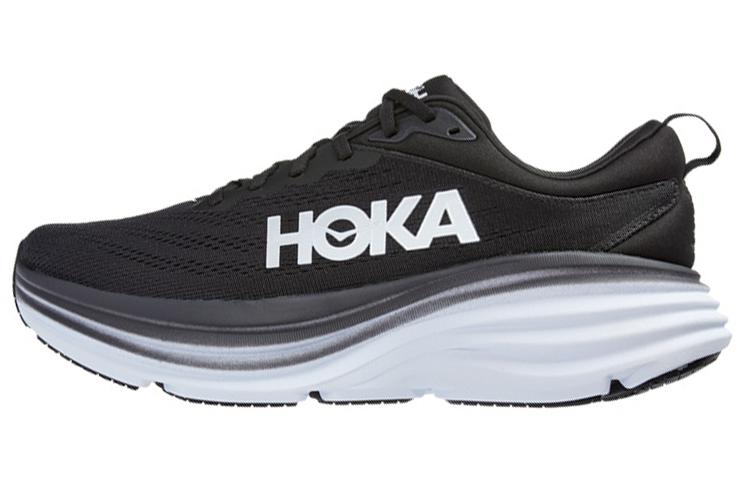 HOKA ONE ONE Bondi 8 Black White 1123202-BWHT 44