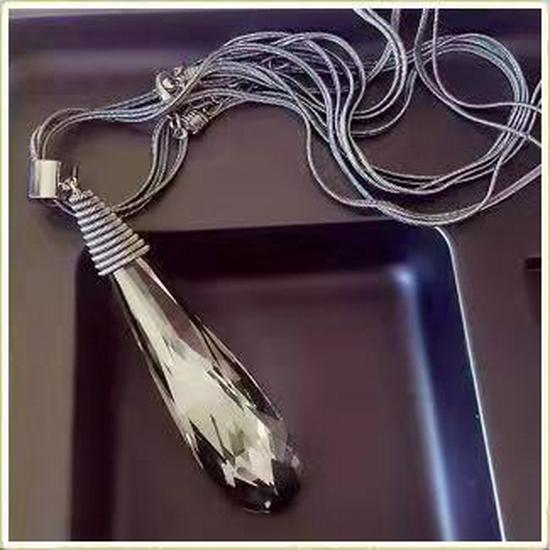 

HJ-14 Модное хрустальное ожерелье с длинной подвеской, бижутерия и аксессуар для одежды