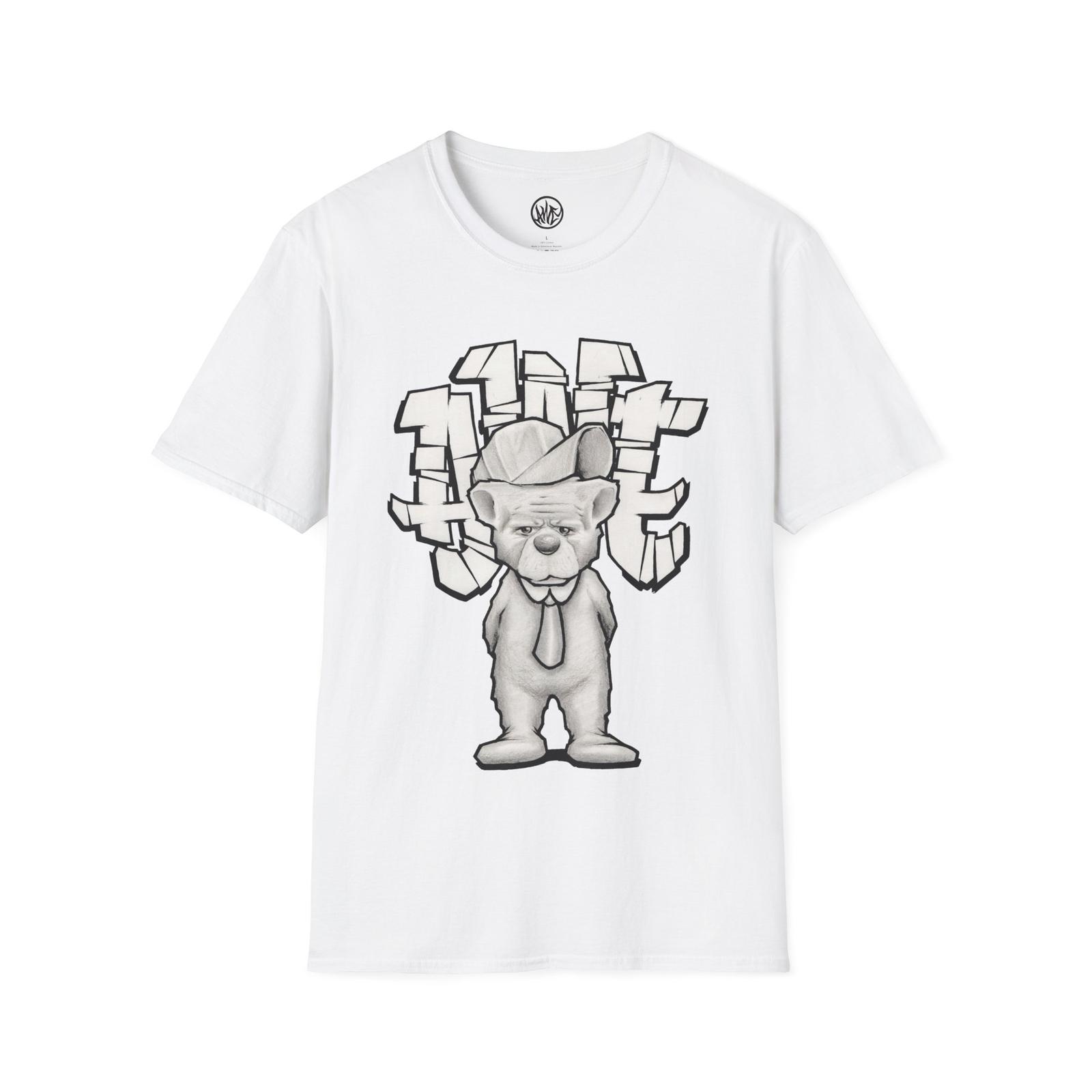 AWE Custom Graffiti Art Unisex Softstyle Keep It Cool Comfort T-Shirt S разноцветный