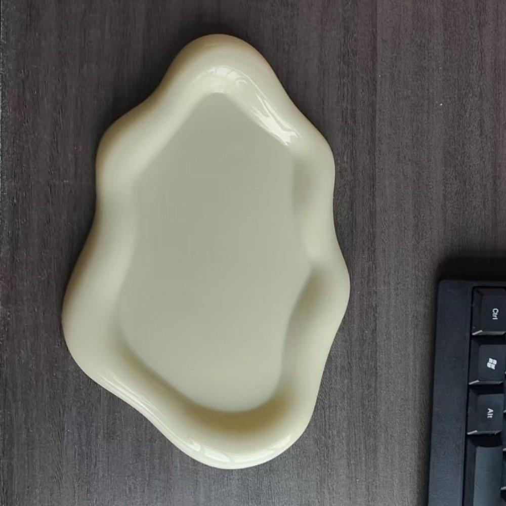 Mini Jewelry Tray Cloud Shape Jewelry Display Plate Ins Storage Plate  Watches/Keys Storage