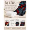 Spider Man Action Pose Blanket Blanket Soft And Comfortable Bedroom Digital Printing Machine Washable
