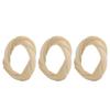 3Pcs Horse Hair for Violin Natural White Replacement Musical Accessories for Viola/Cello