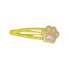 1pc/6PCS New Year Cat Paw Hair Clip for Girls Cute Cat Paw Shape Hair Barrettes Ponytail Bangs Hair Clip for Teens Girls