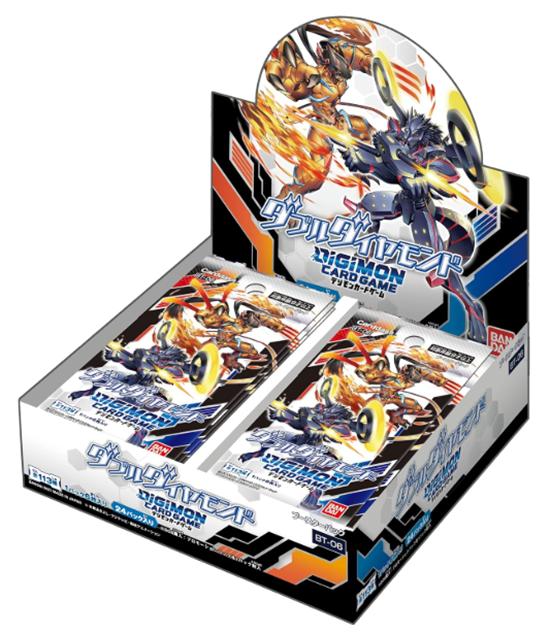 

BANDAI Digimon Card Game Двойной набор бустеров Diamond (BOX) [BT-06] НОВЫЙ разноцветный
